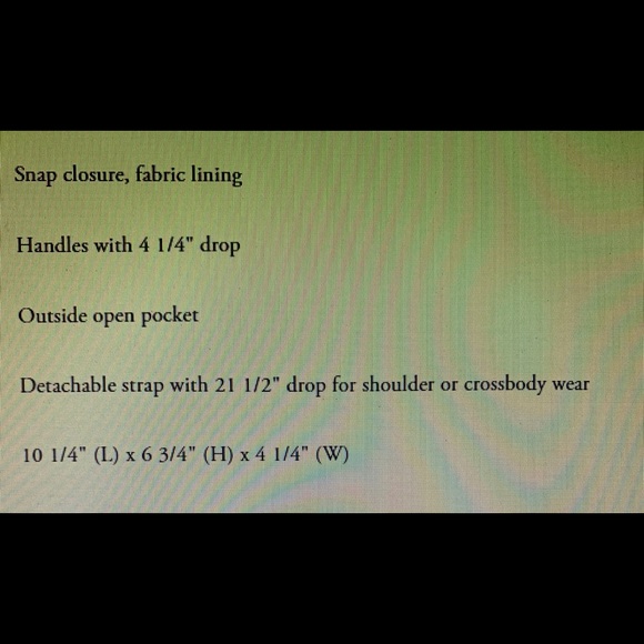 Like New Black Shiny Coach Handbag - Picture 5 of 6